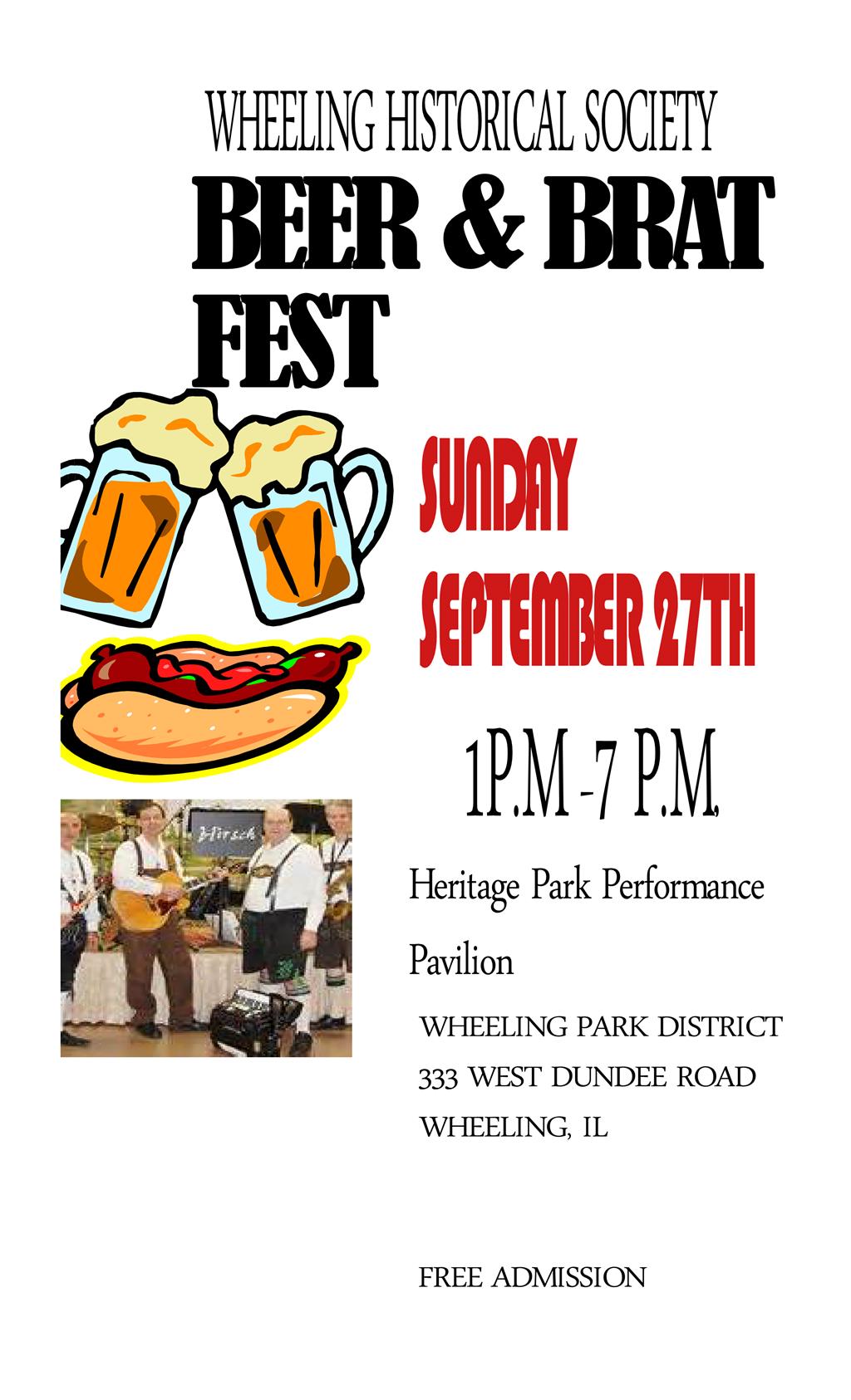 Object details Beer and Brat Fest